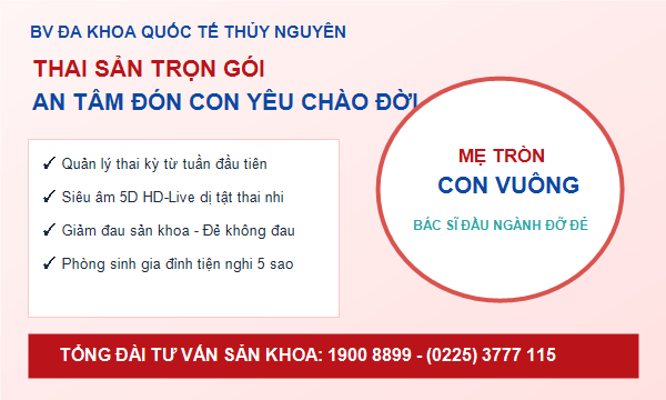 Thai sản trọn gói vượt cạn an tâm